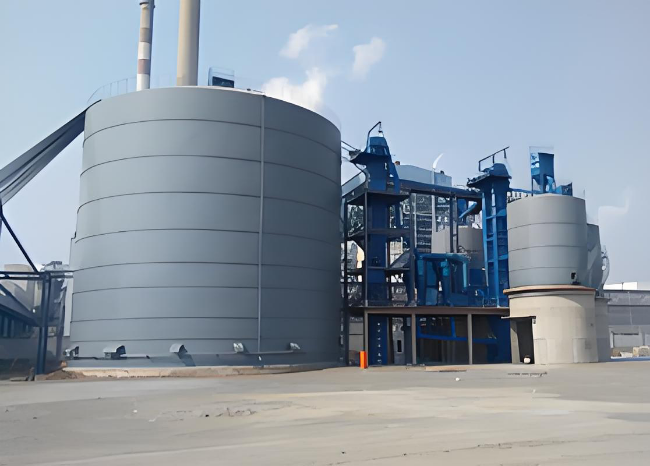 明山1万吨钢板仓